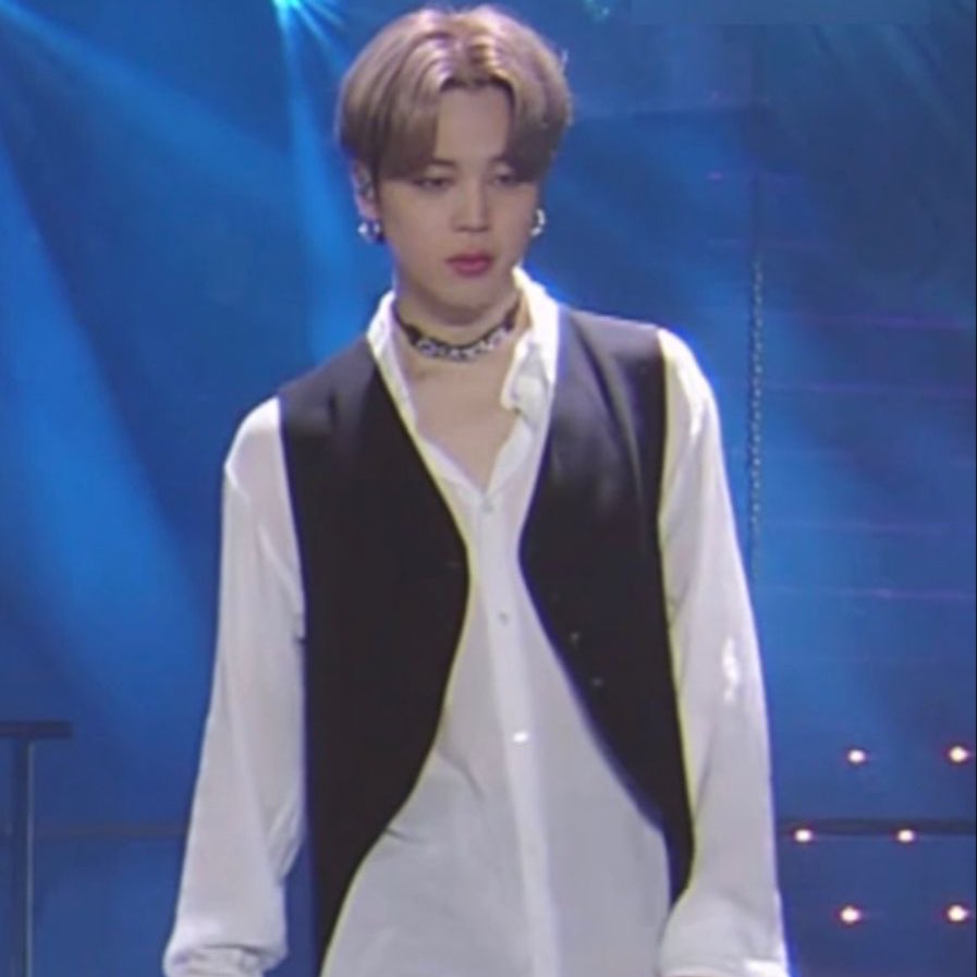 Recent activity shot of Jimin (BTS)