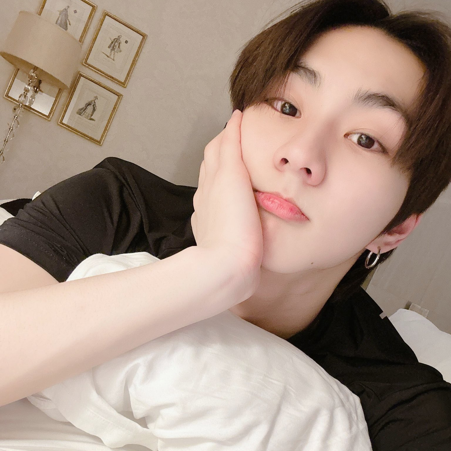 Recent activity shot of Jungwon (ENHYPEN)