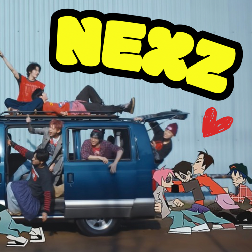Recent activity shot of Haru (NEXZ)