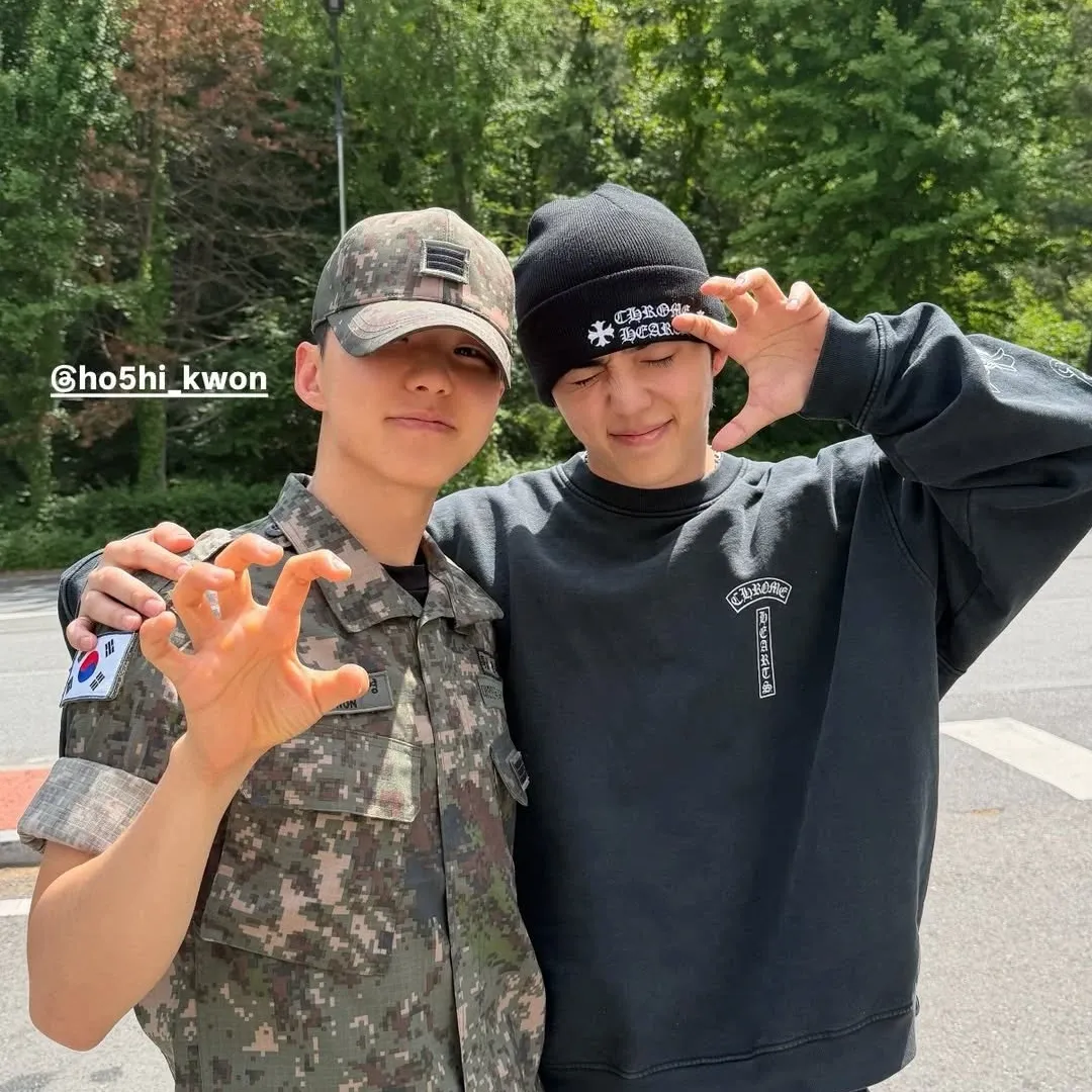 A moment captured by Hoshi (SEVENTEEN)'s fan