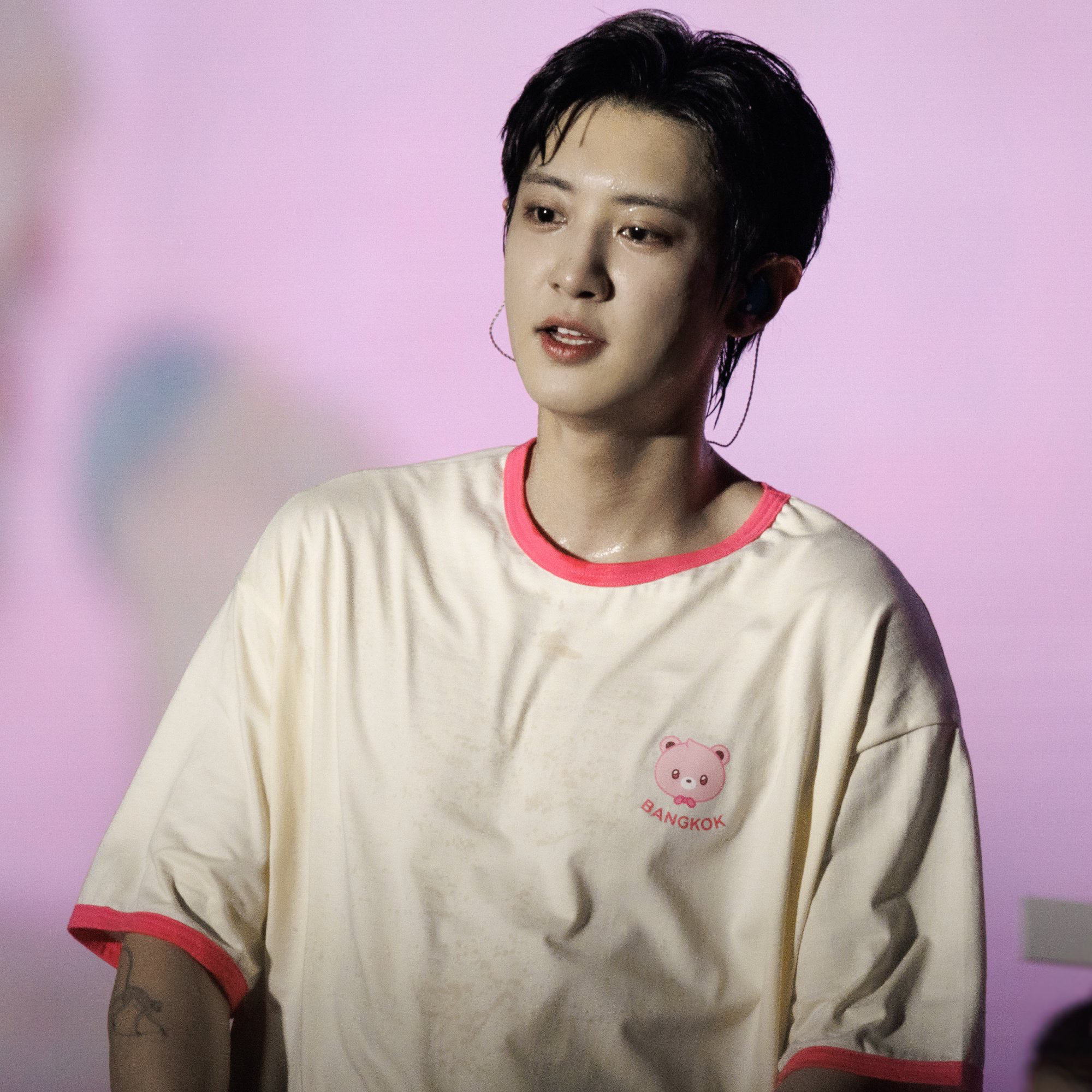 燦烈 (EXO)粉絲拍下的瞬間