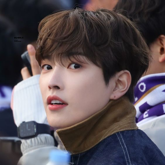 Recent activity shot of Hongjoong (ATEEZ)