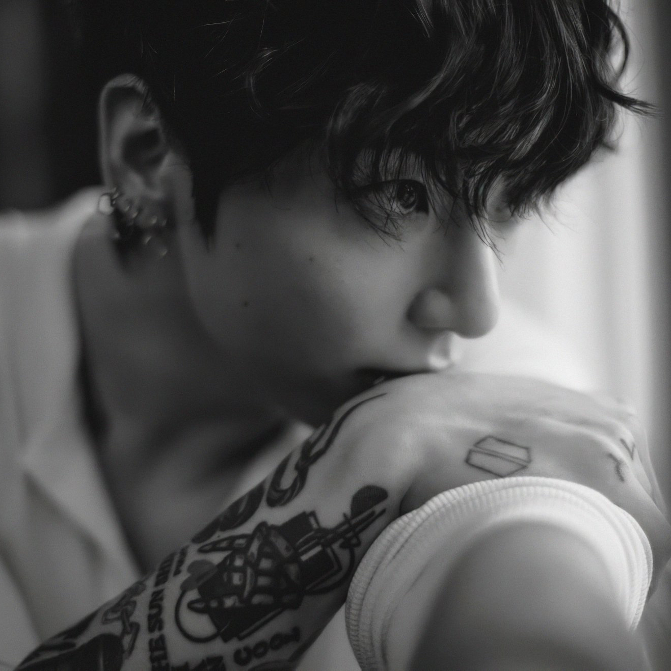 A moment captured by Jungkook (BTS)'s fan