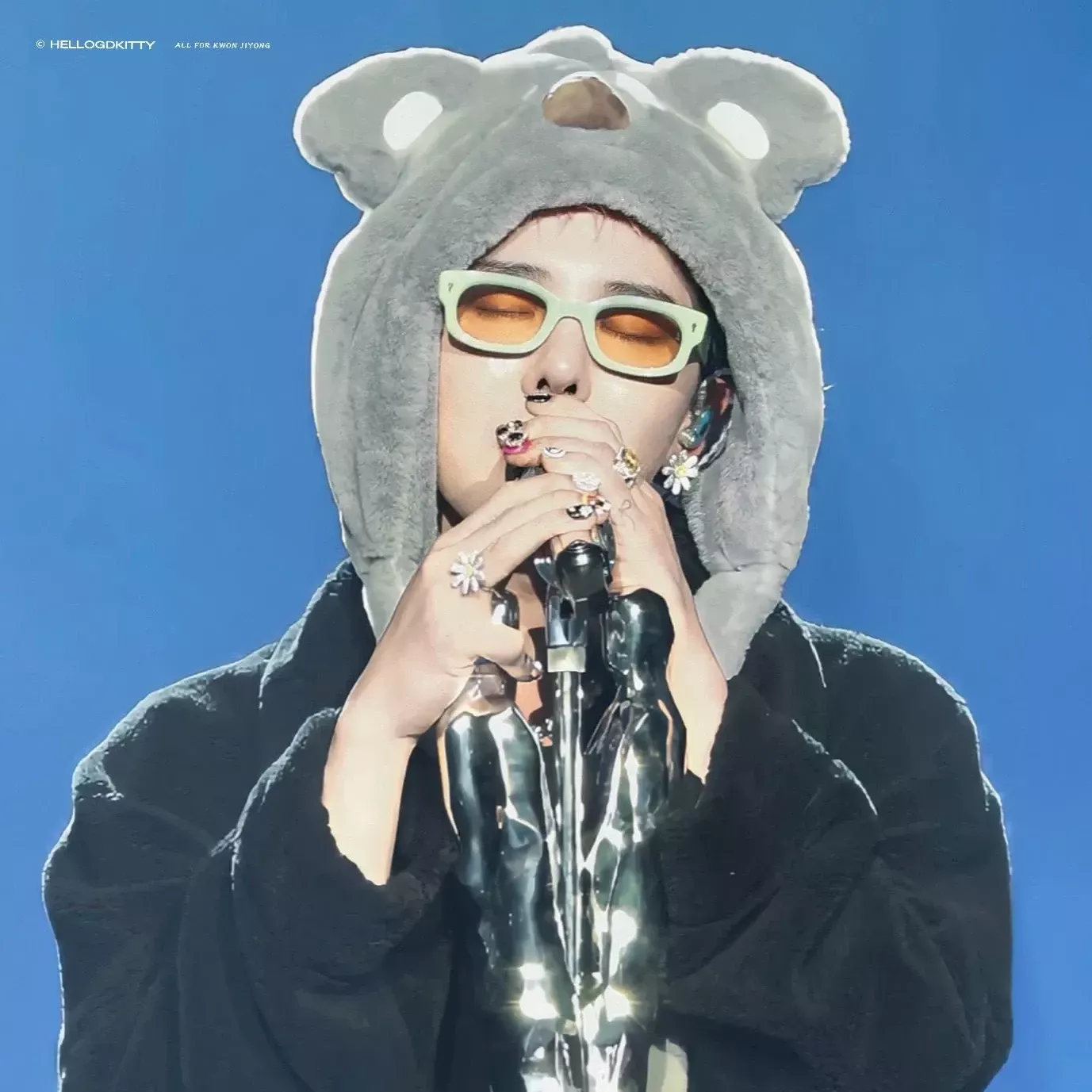 A moment captured by G-DRAGON (BIGBANG)'s fan