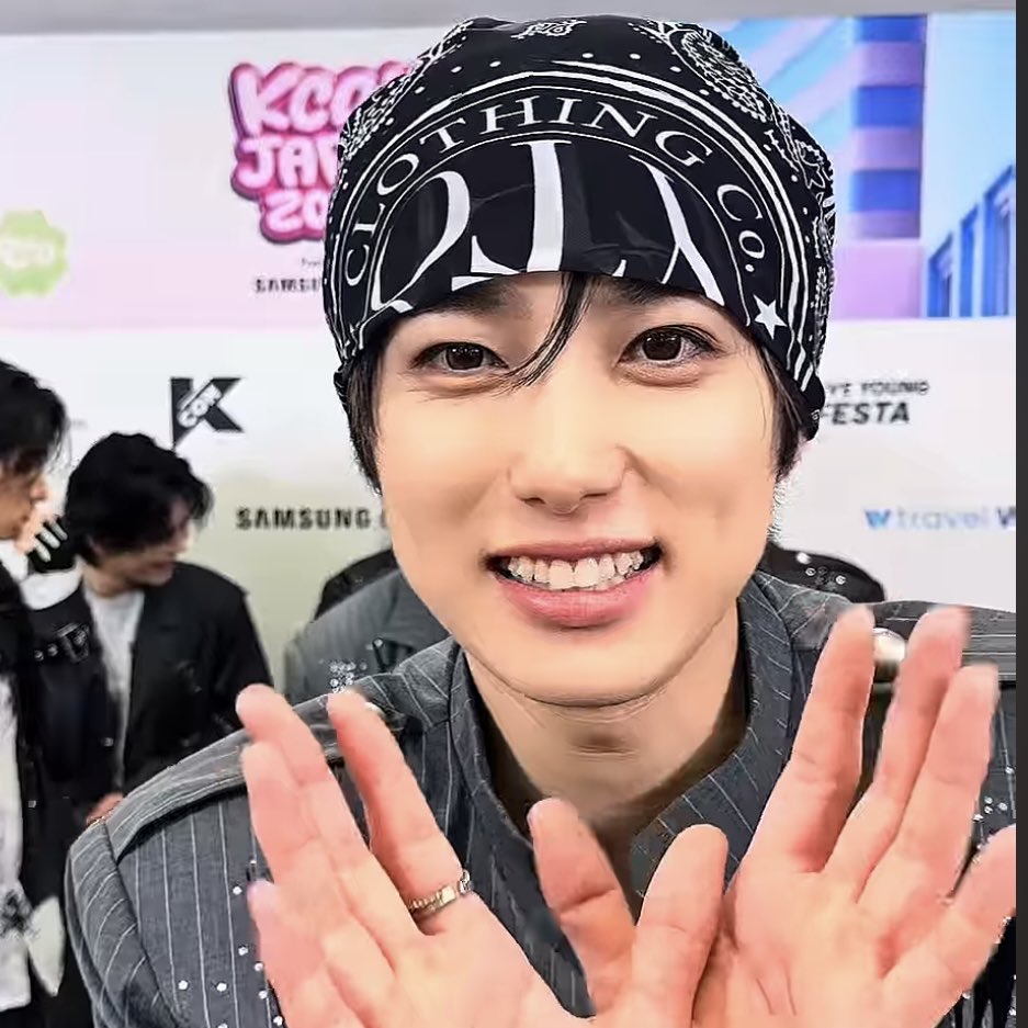 Behind-the-scenes cut of Ozaki Takumi (INI)