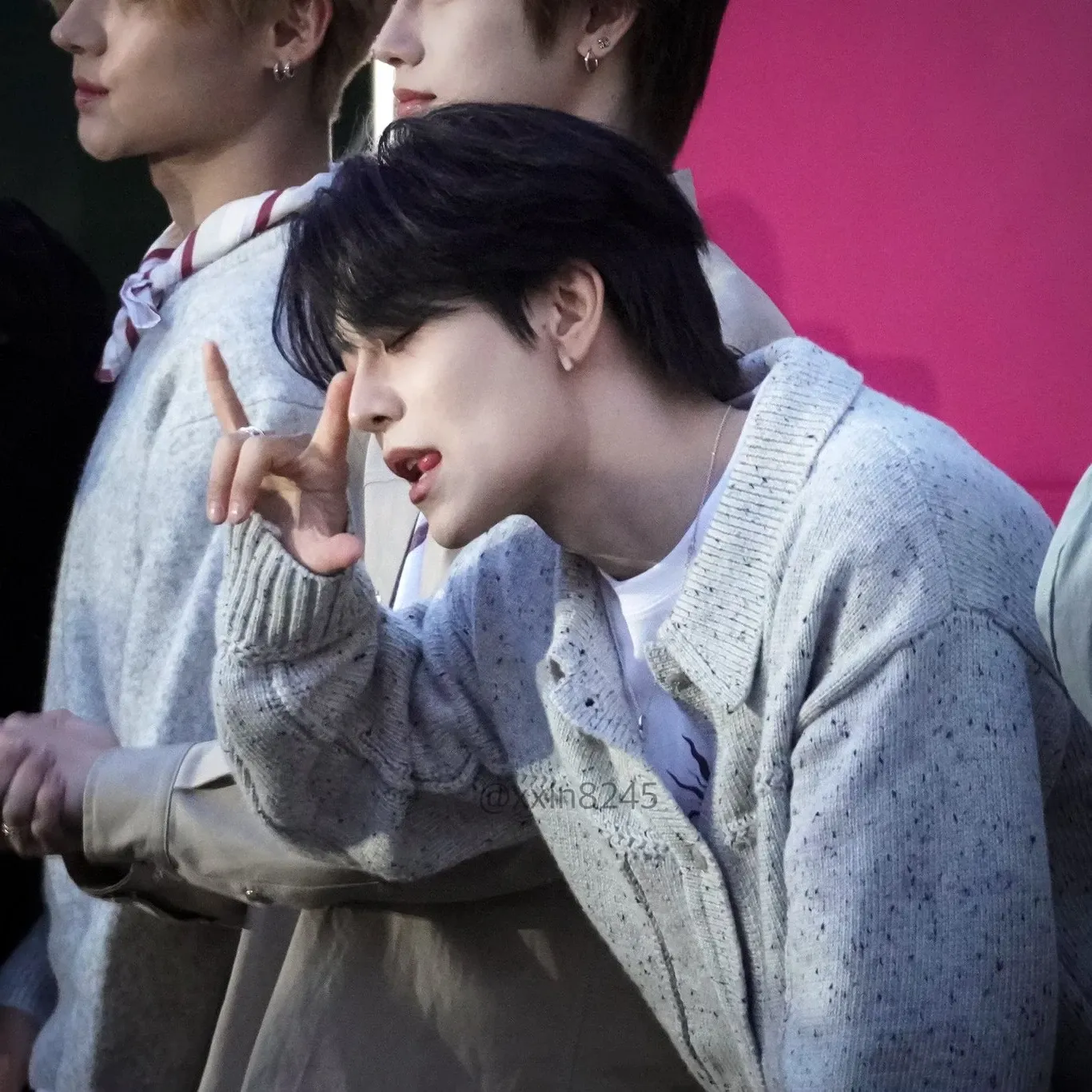 Recent activity shot of He Xinlong (ALPHA DRIVE ONE)