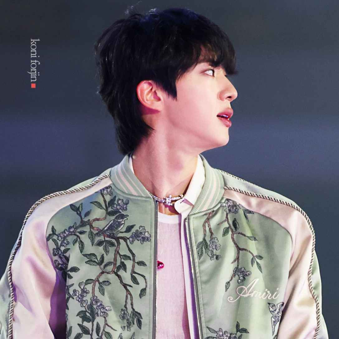 Momen yang diabadikan oleh penggemar Jin (BTS)