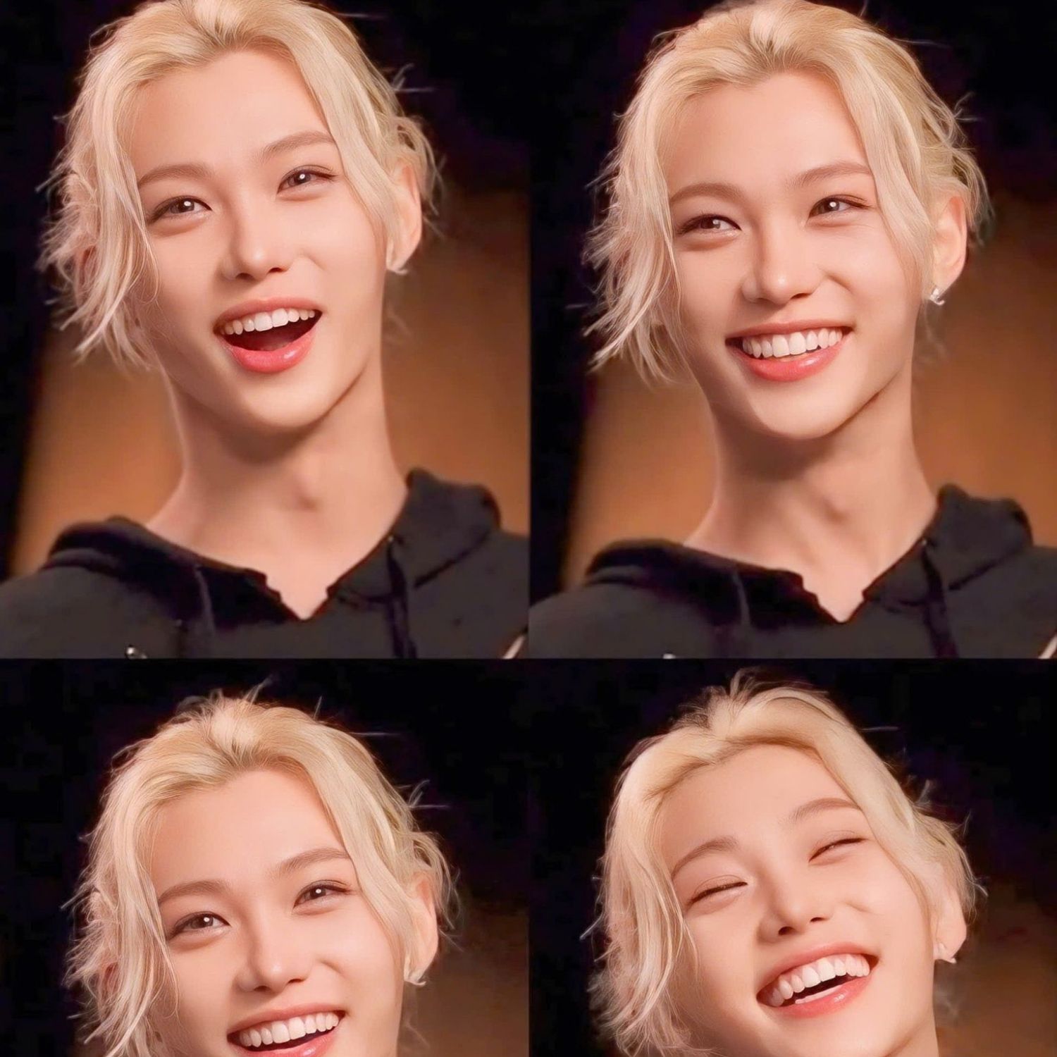 A moment captured by Felix (Stray Kids)'s fan