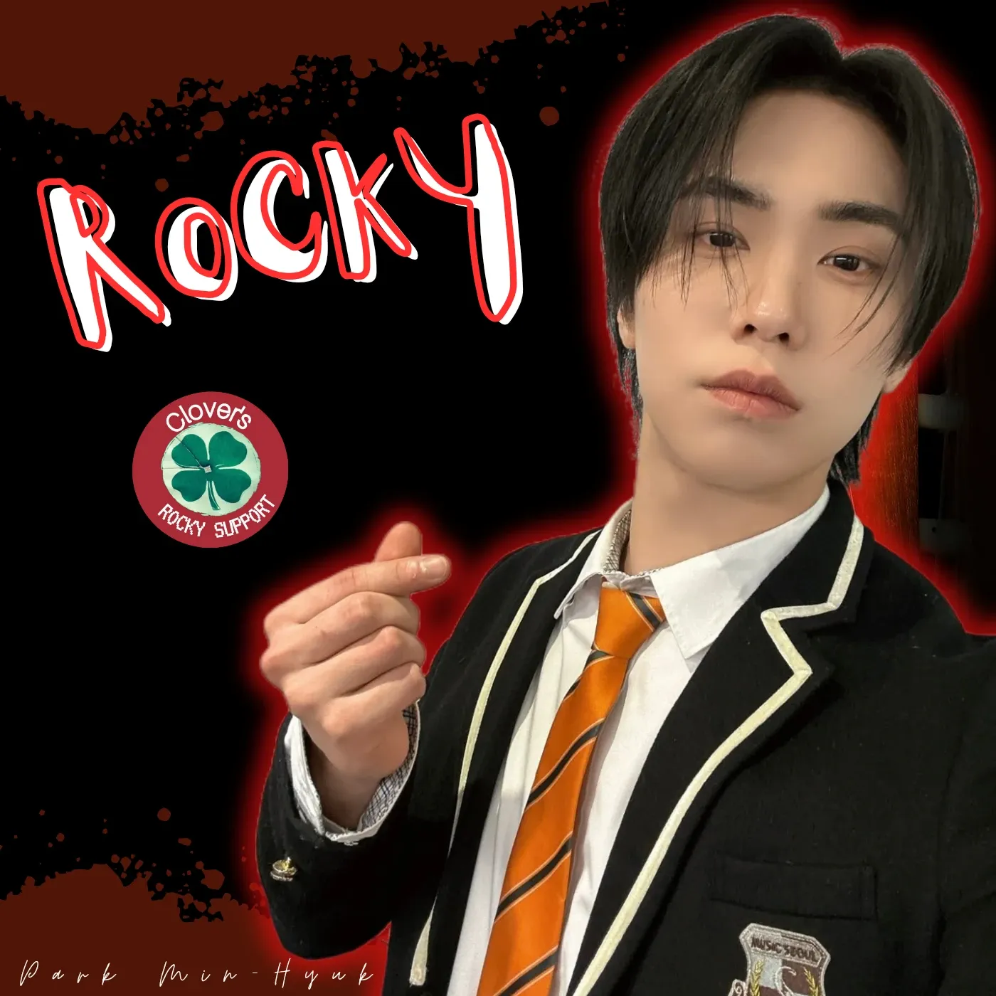 A moment captured by Rocky's fan