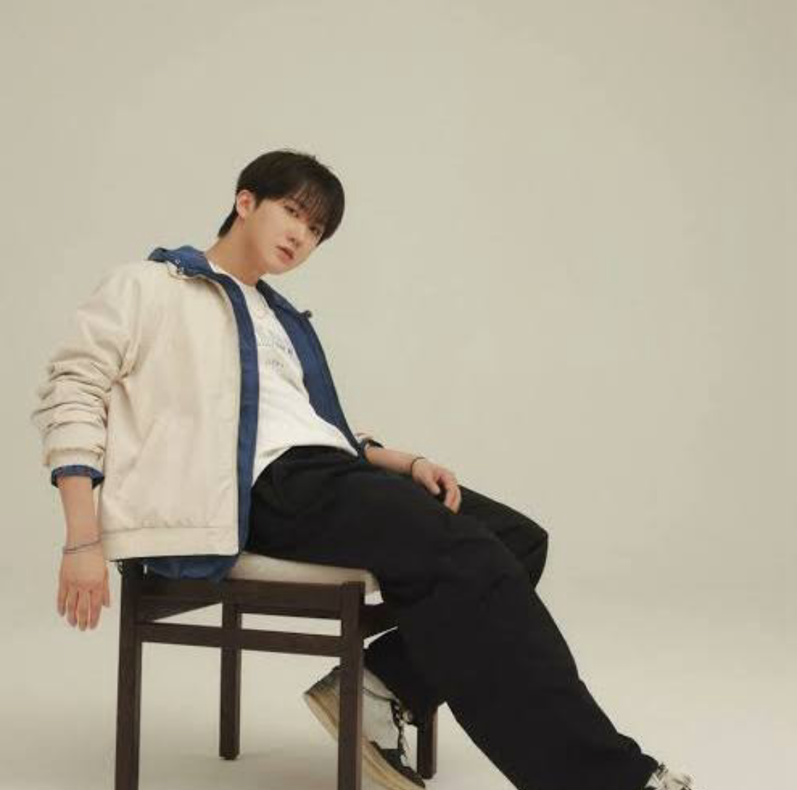 A moment captured by Changbin (Stray Kids)'s fan