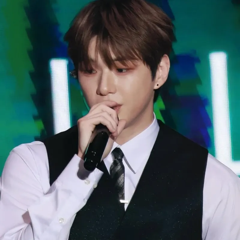 姜丹尼尔粉丝拍下的瞬间