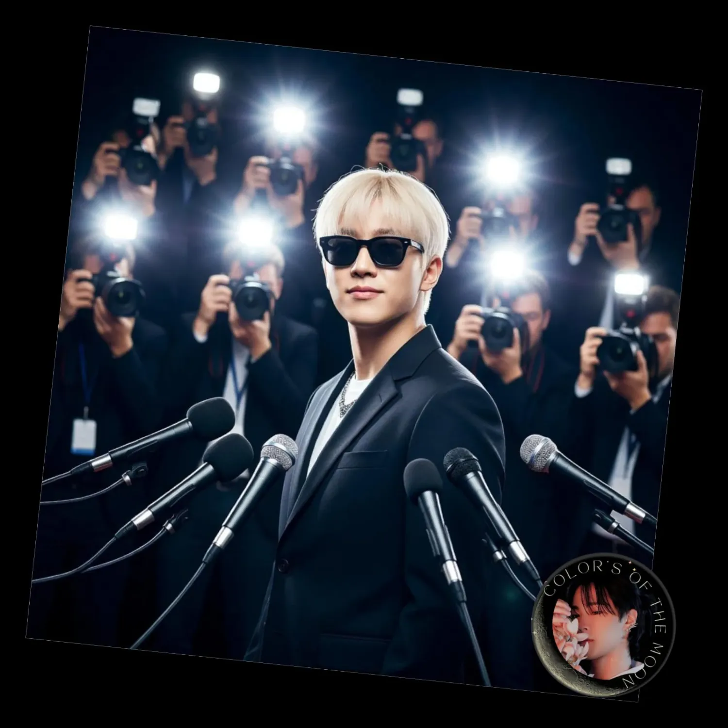 A moment captured by Jinjin (ASTRO)'s fan