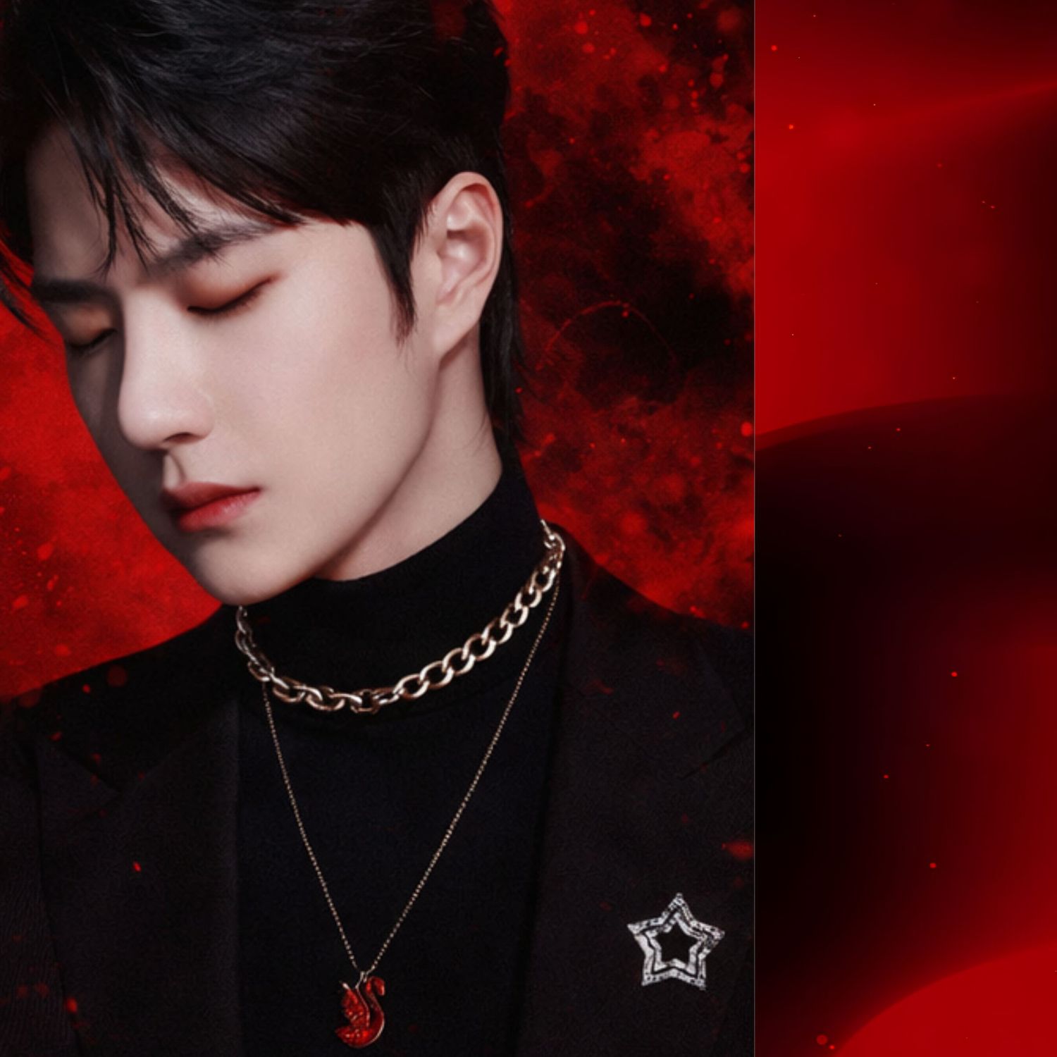 Latest photo of Wang Yibo