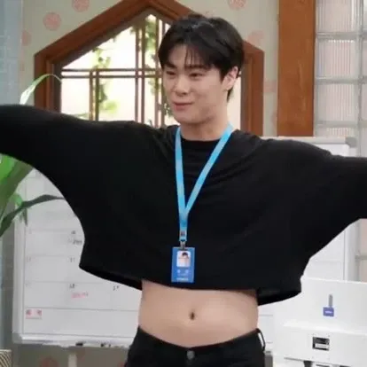 Recent activity shot of Moonbin (ASTRO)