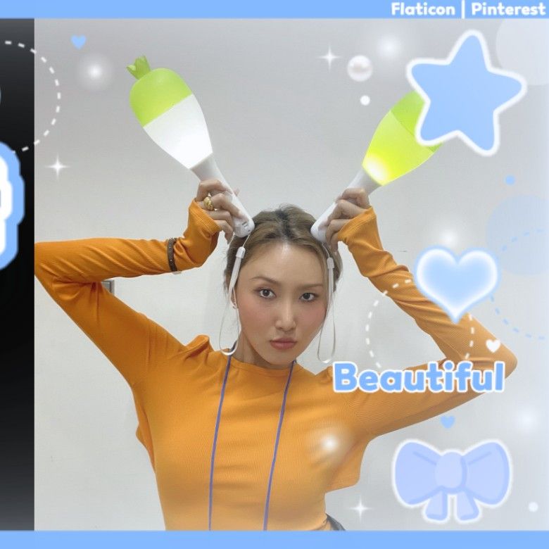 Recent activity shot of Hwasa (MAMAMOO)