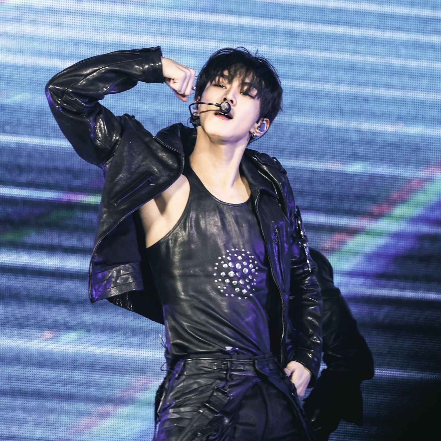 A moment captured by Jungwon (ENHYPEN)'s fan