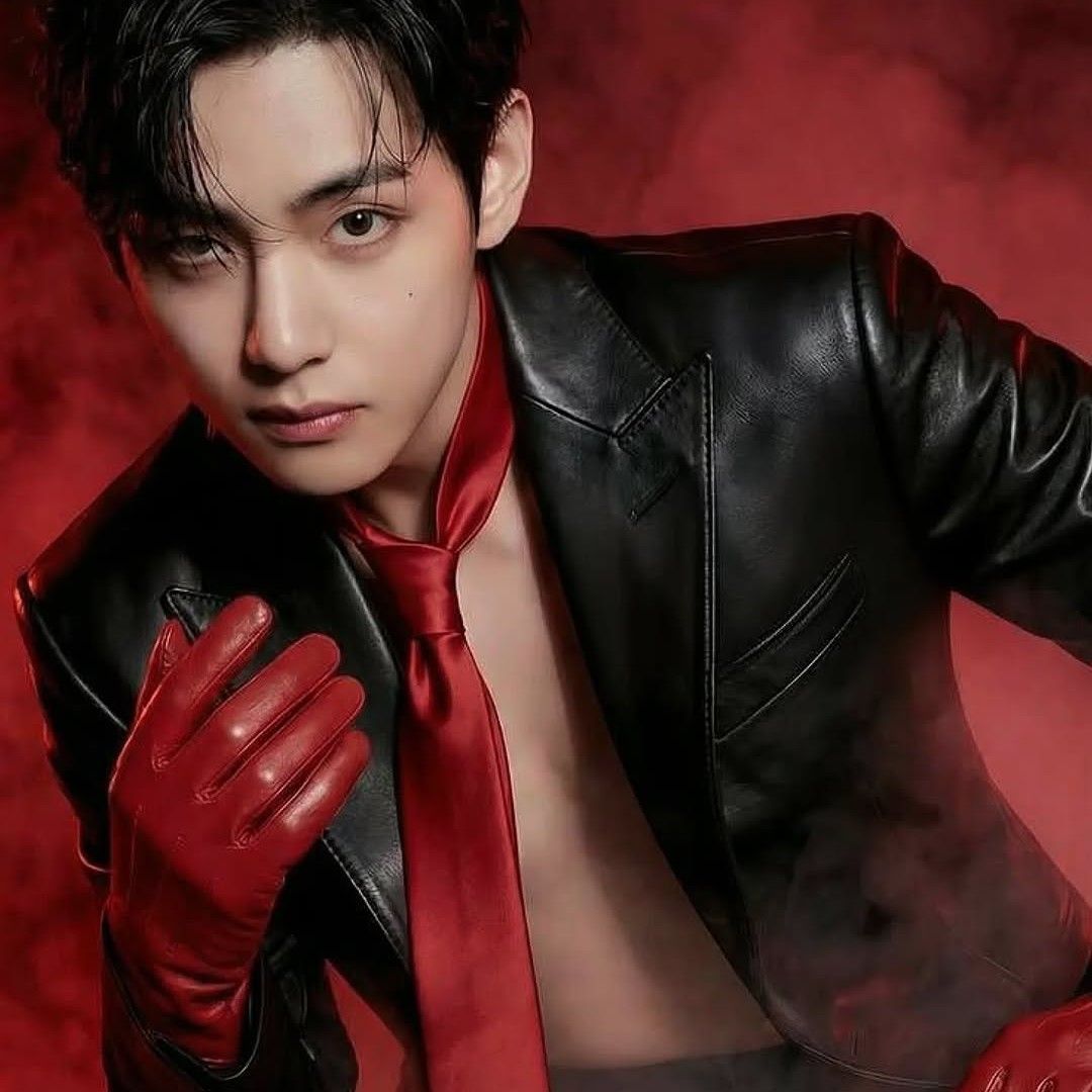 A moment captured by V (BTS)'s fan