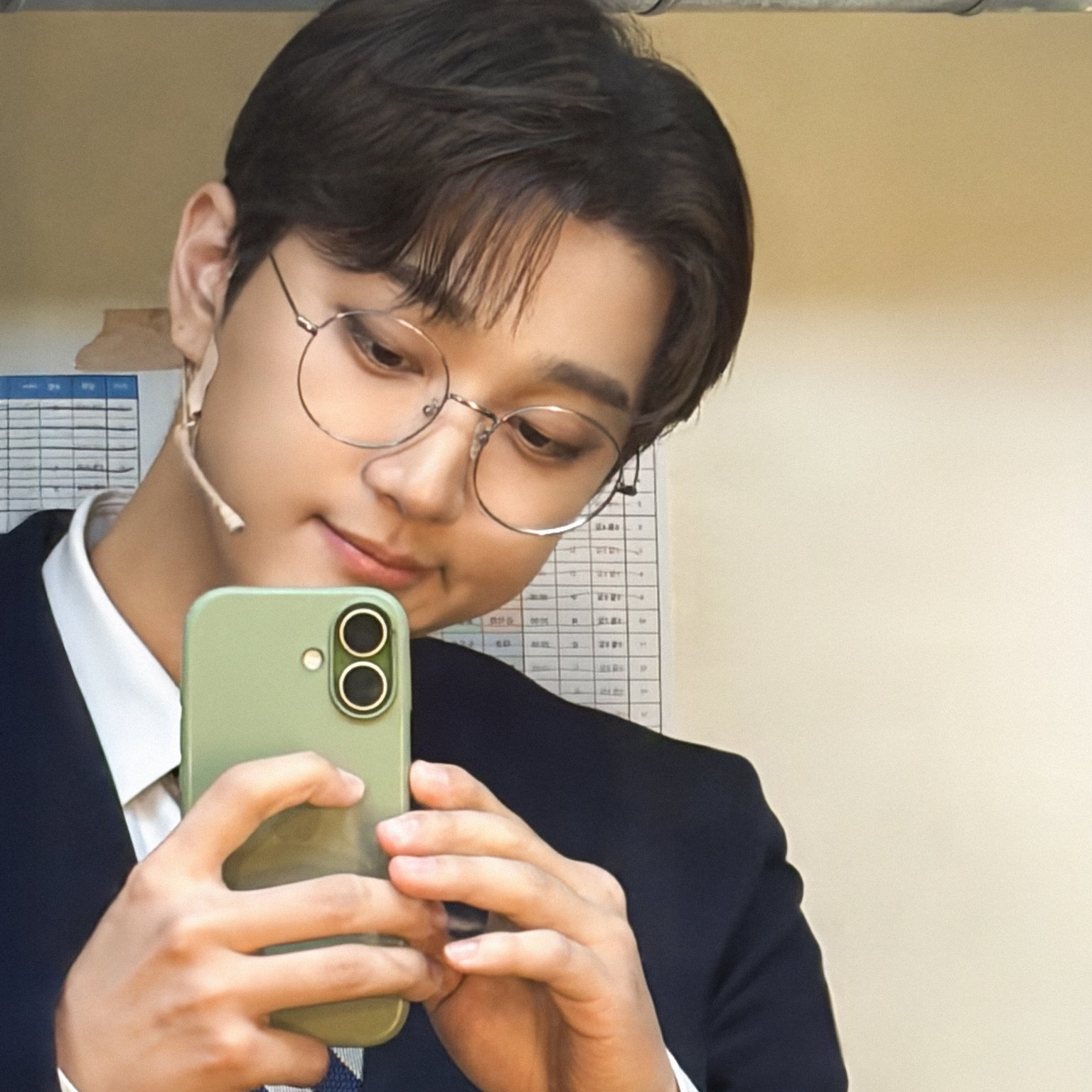 A moment captured by Hong Joochan (GoldenChild)'s fan