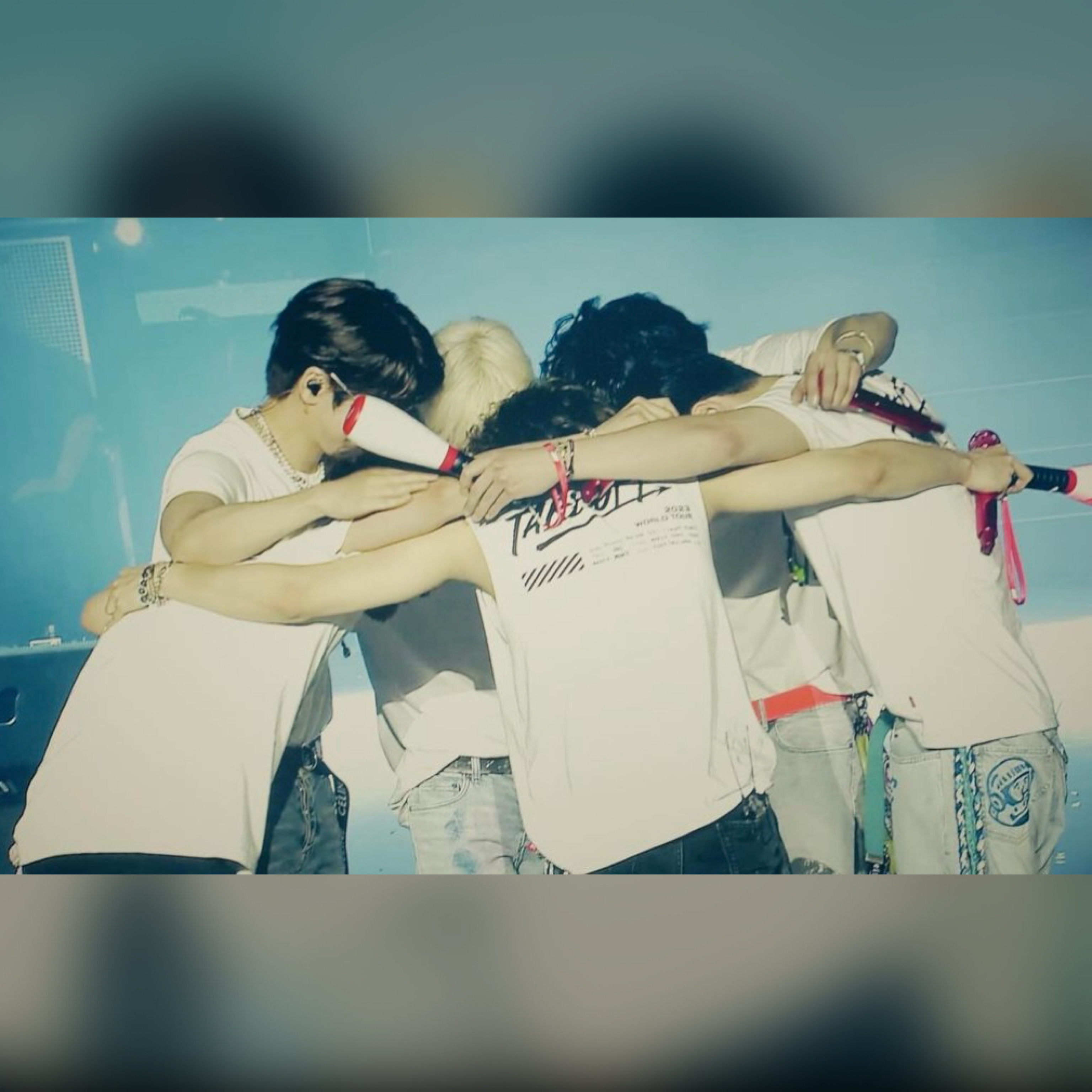 Momen yang diabadikan oleh penggemar iKON