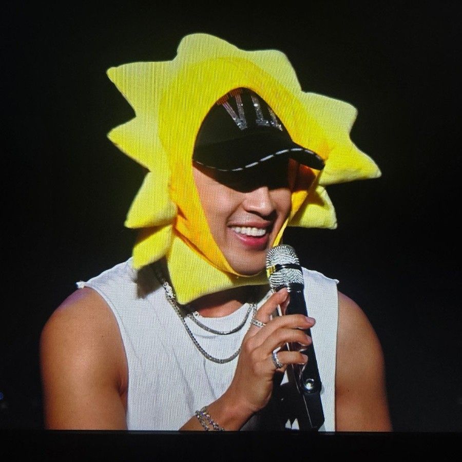 A moment captured by Taeyang (BIGBANG)'s fan