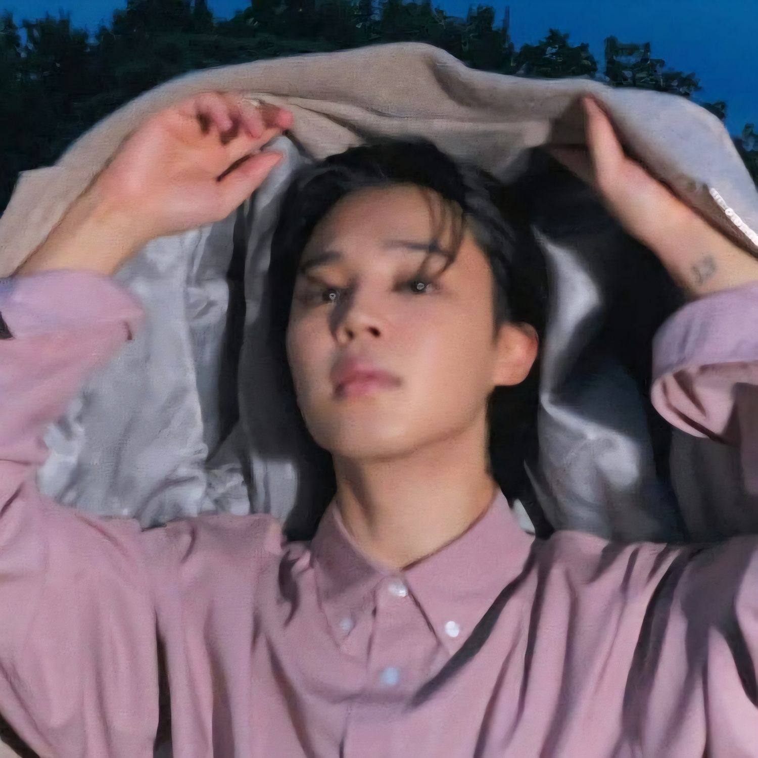 Recent activity shot of Jimin (BTS)