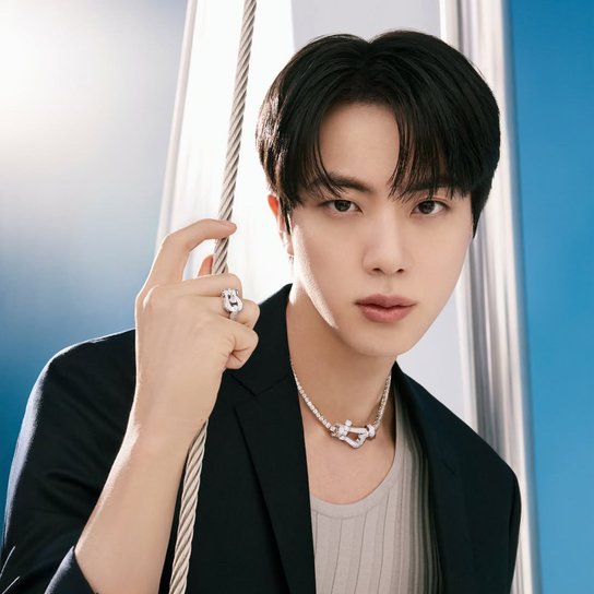 Momen yang diabadikan oleh penggemar Jin (BTS)