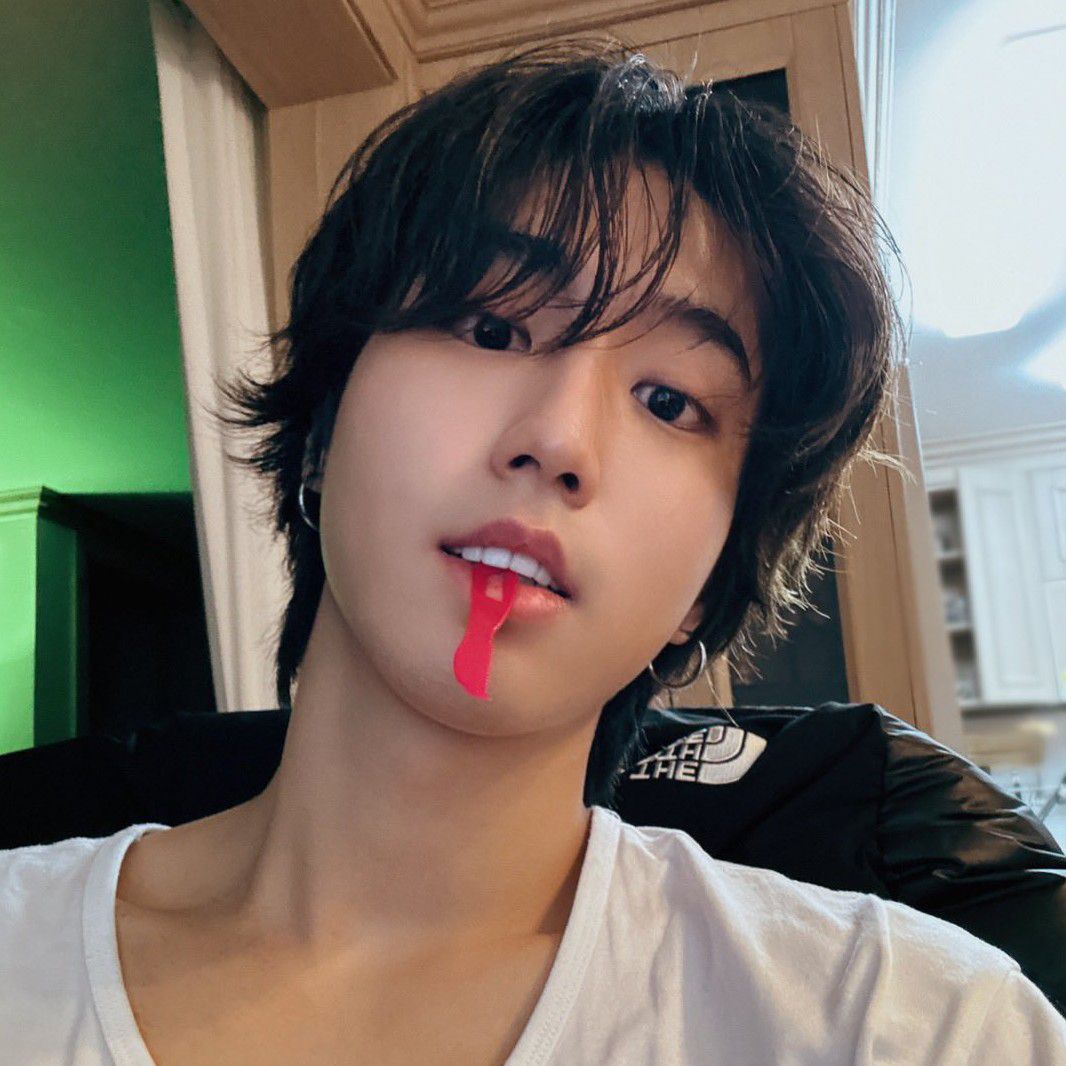 A moment captured by HAN (Stray Kids)'s fan