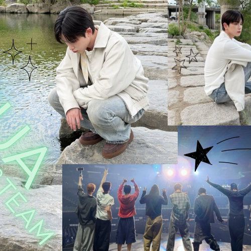 Recent activity shot of Harua (&TEAM)