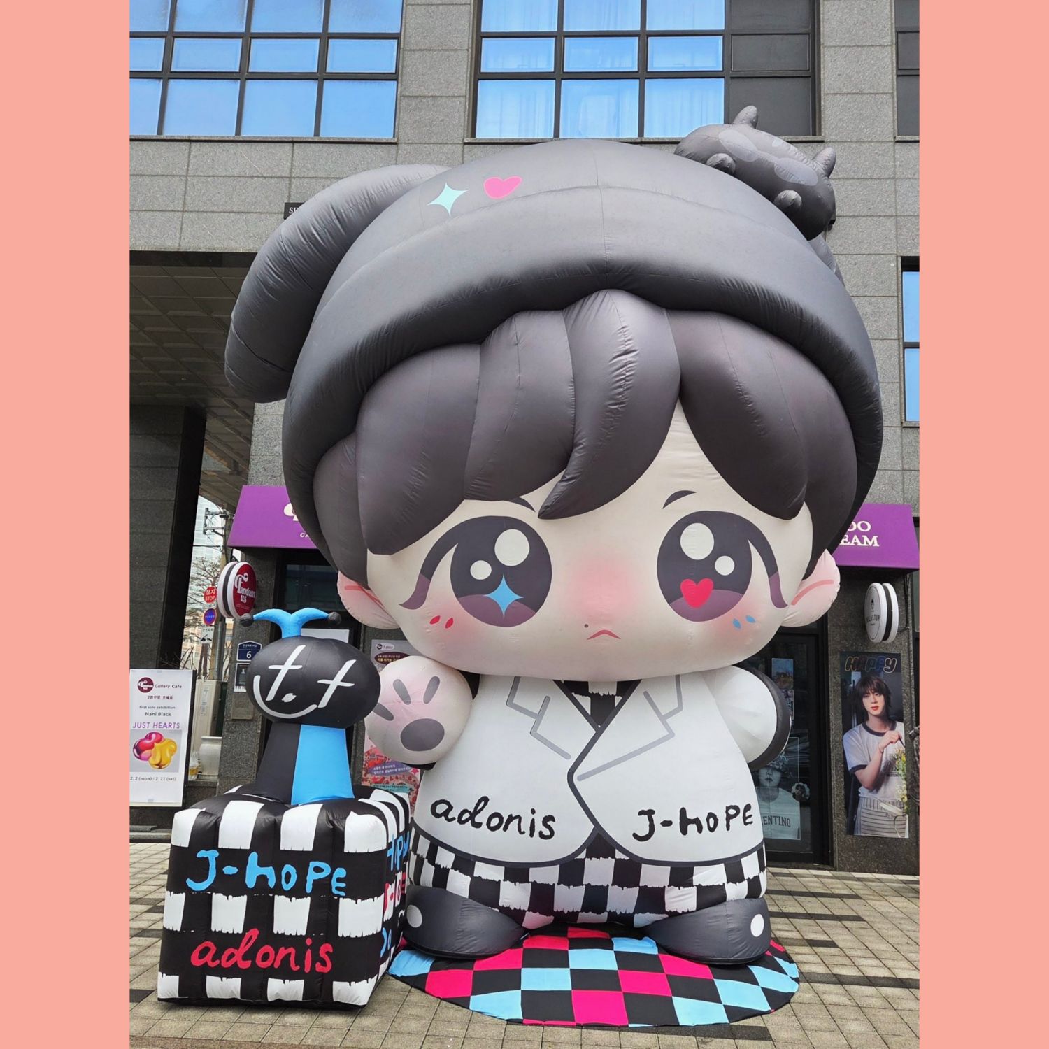 A moment captured by j-hope (BTS)'s fan