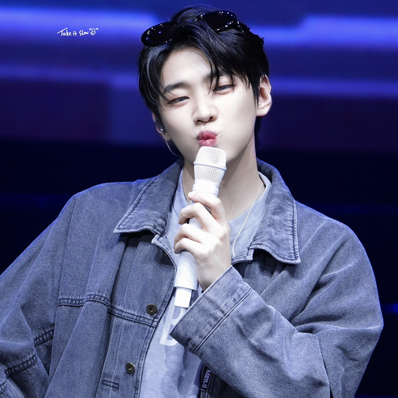 A moment captured by Jaechan (DKZ)'s fan