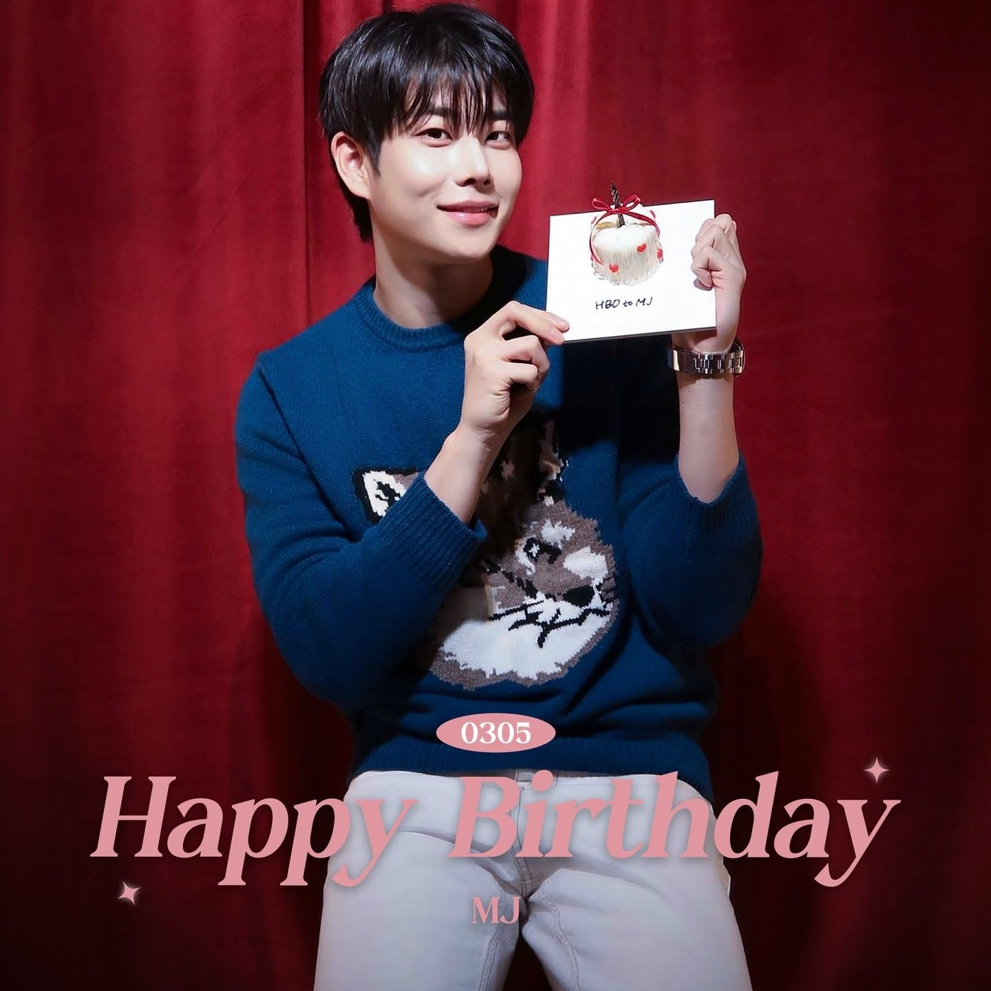 A moment captured by MJ (ASTRO)'s fan