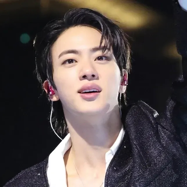 Recent activity shot of Jin (BTS)