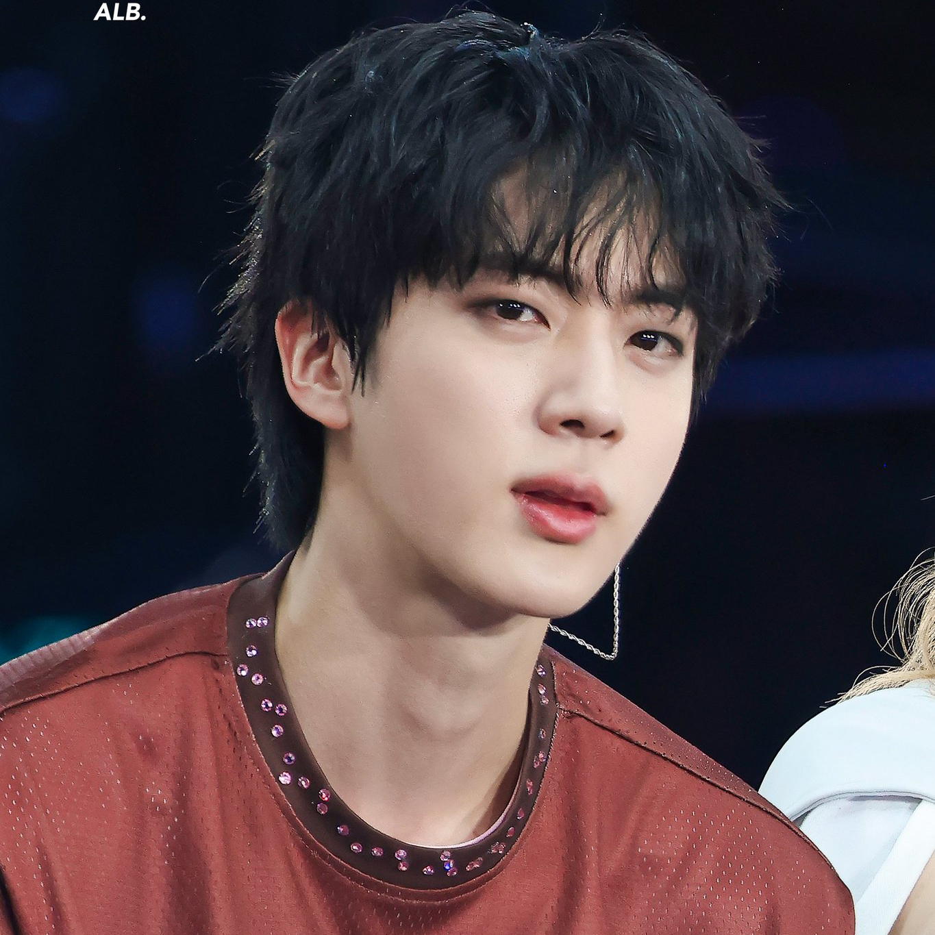 A moment captured by Jin (BTS)'s fan