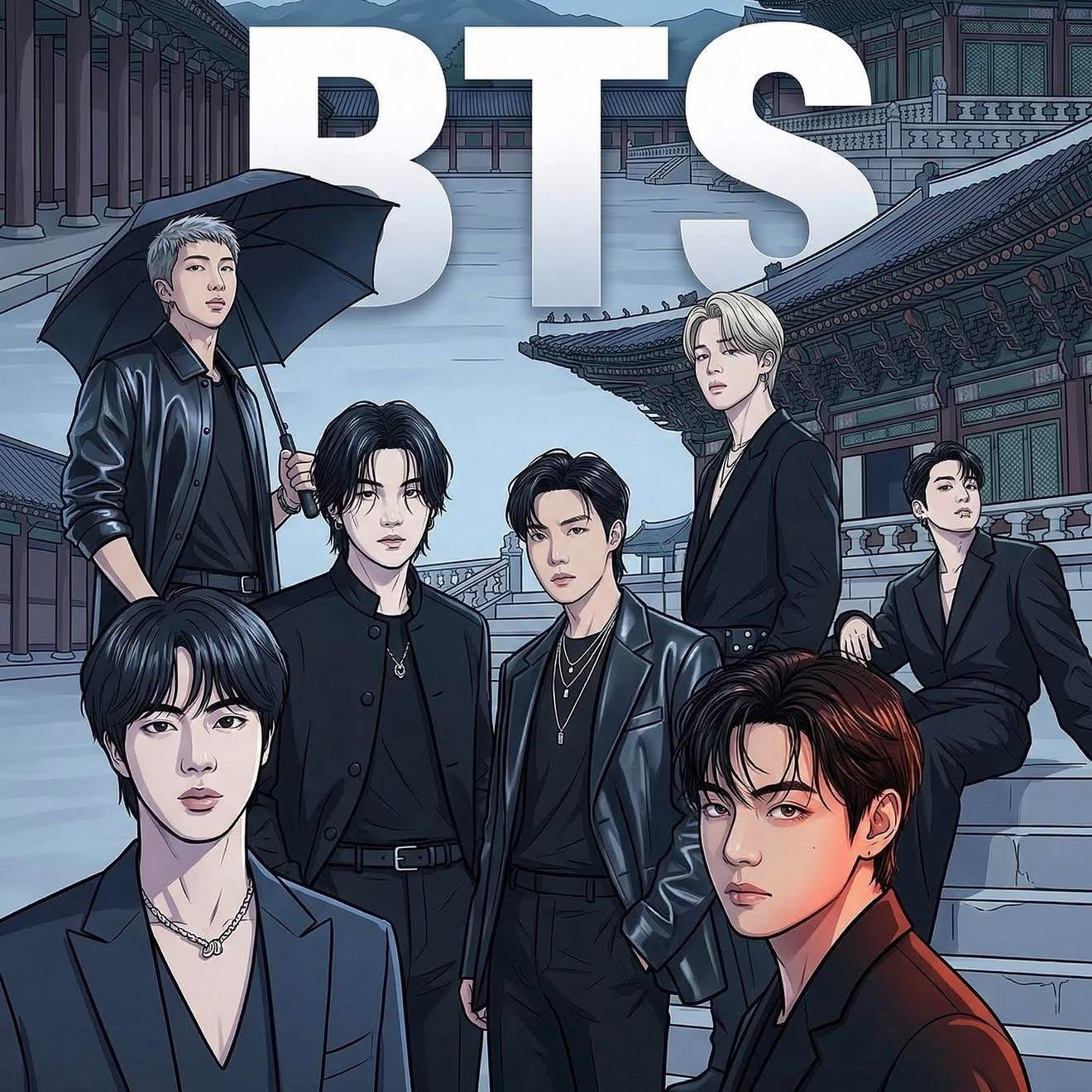 Foto aktivitas terbaru BTS