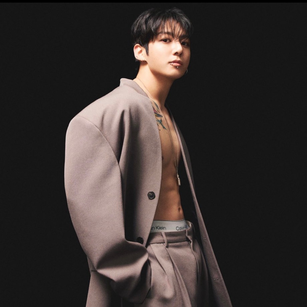 A moment captured by Jungkook (BTS)'s fan