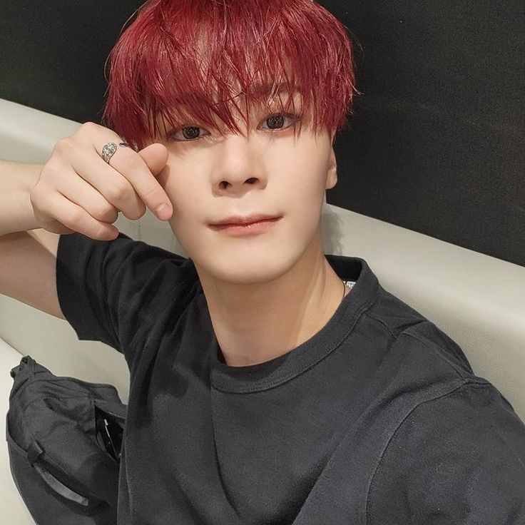 Recent activity shot of Moonbin (ASTRO)