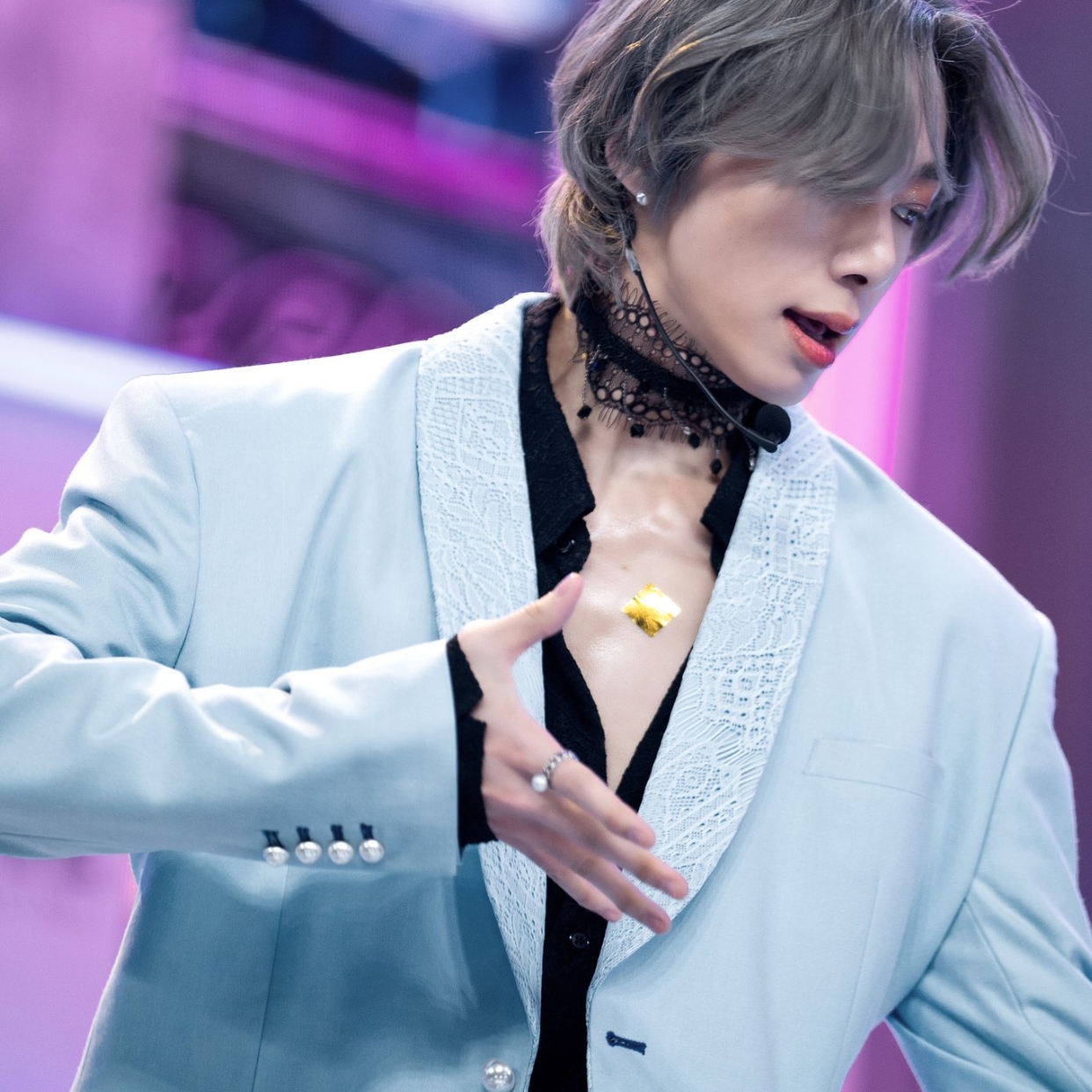 Recent activity shot of Hyungwon (MONSTA X)