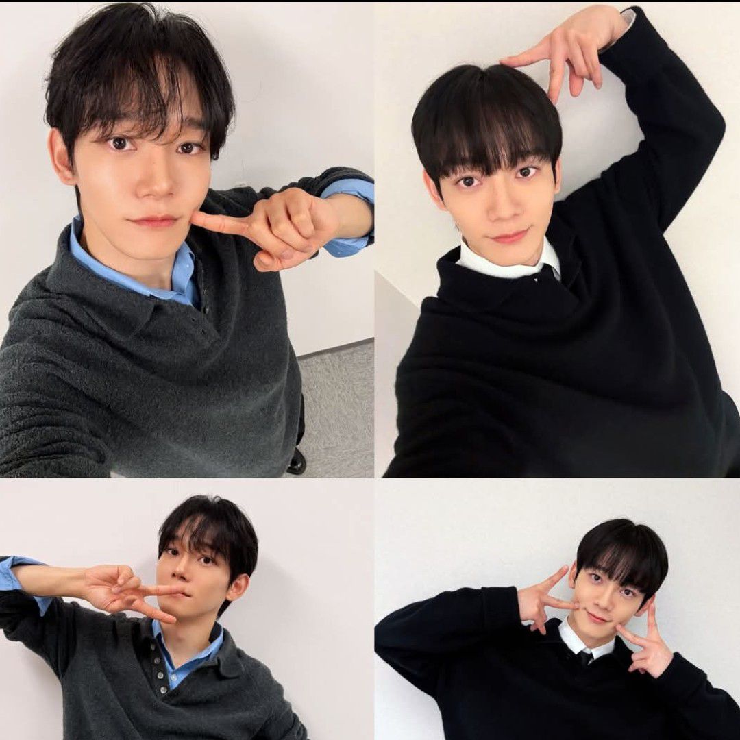 Recent activity shot of Chen (EXO)