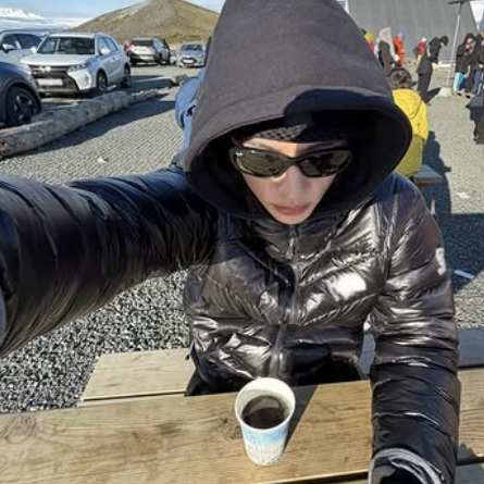 A moment captured by Stray Kids's fan