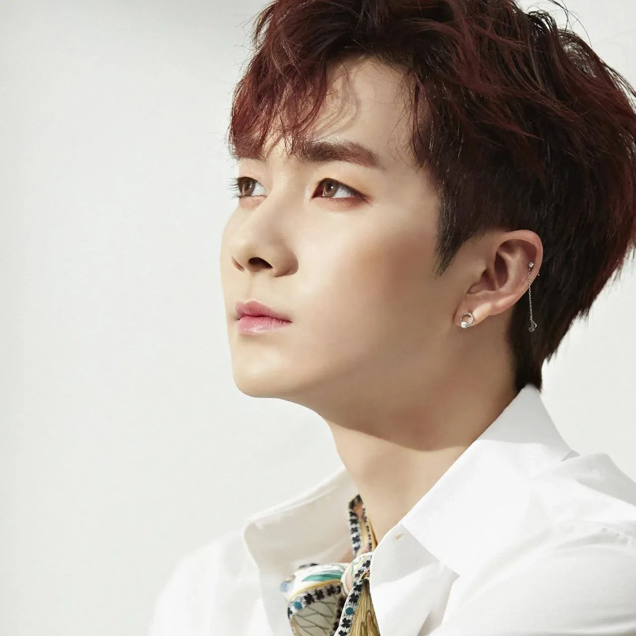 A moment captured by Aron's fan
