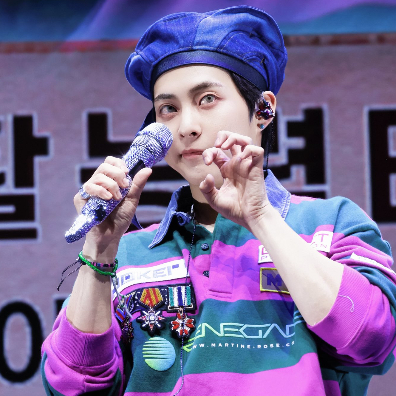 Behind-the-scenes cut of Xiumin (EXO)