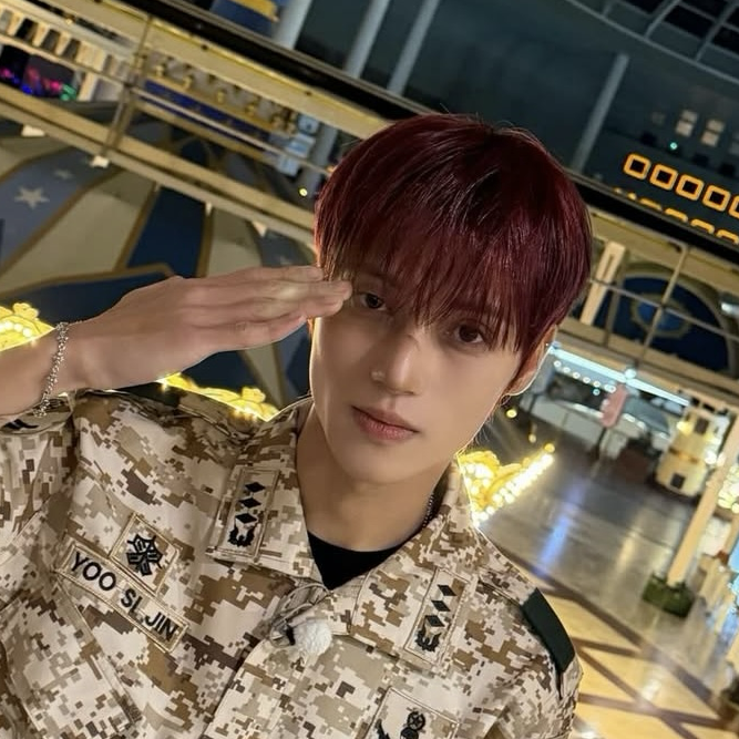Recent activity shot of Wooyoung (ATEEZ)