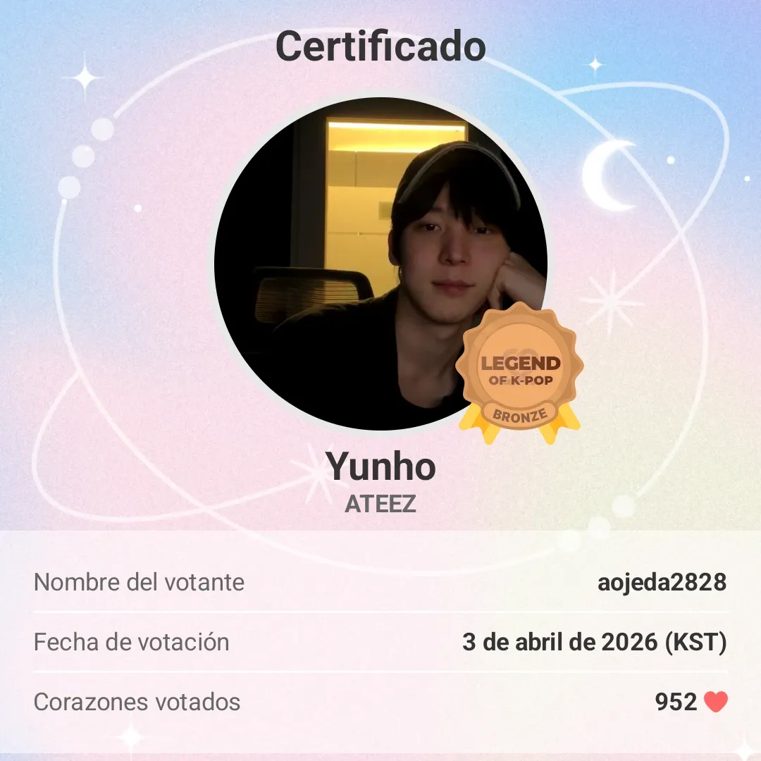 Latest photo of Yunho (ATEEZ)