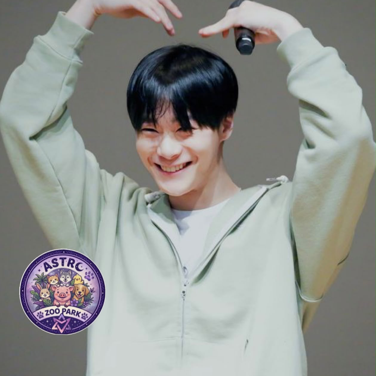Recent activity shot of Moonbin (ASTRO)