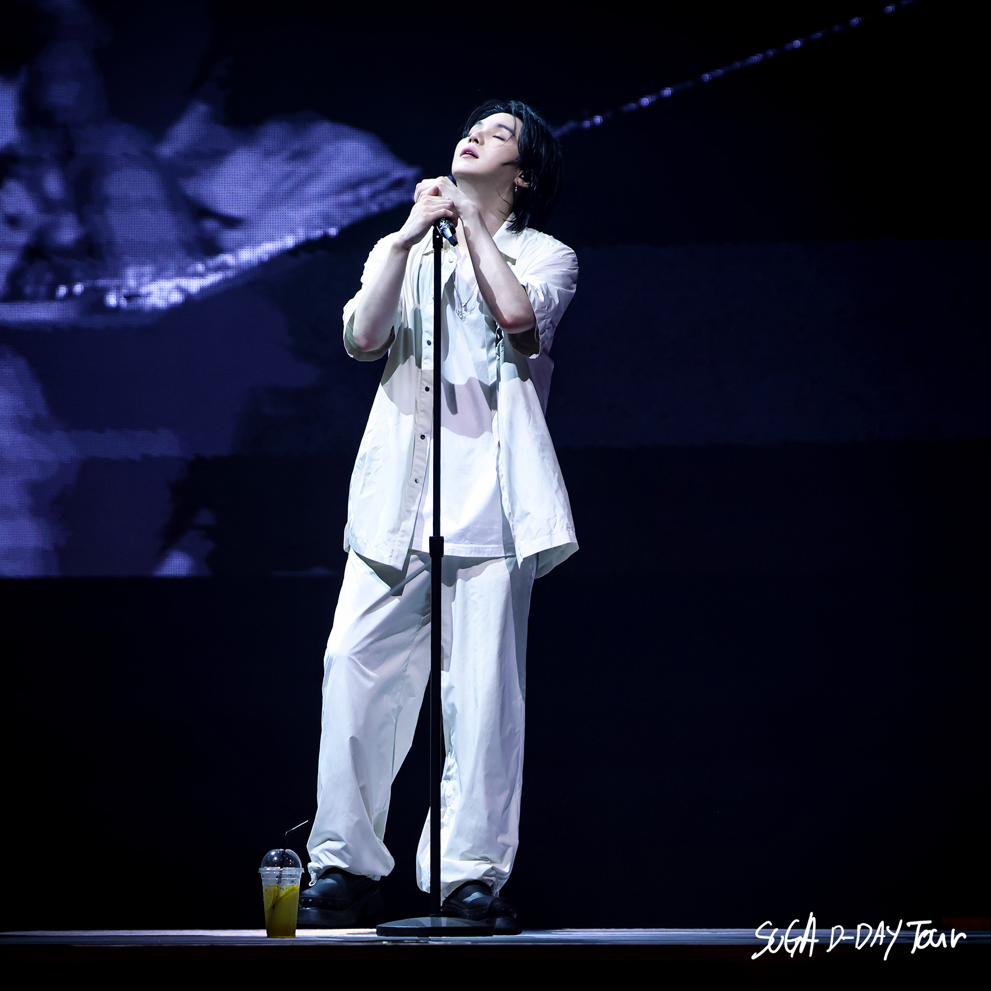 Recent activity shot of SUGA (BTS)