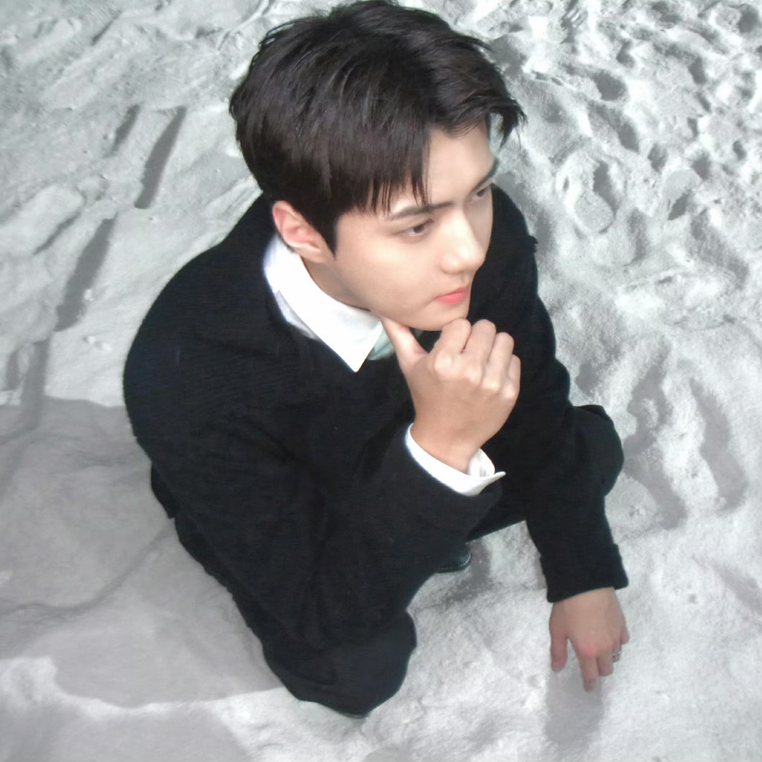 A moment captured by Sehun (EXO)'s fan