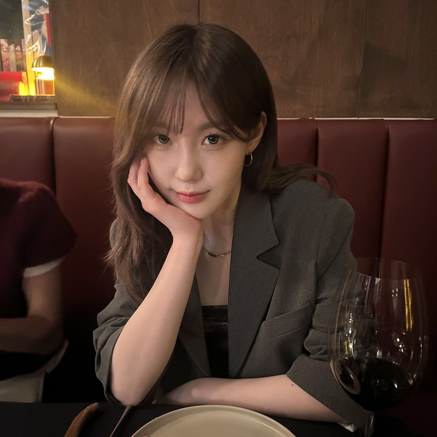 A moment captured by Kim Chaehyun (Kep1er)'s fan