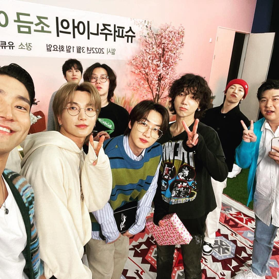 슈퍼주니어 최근 활동샷