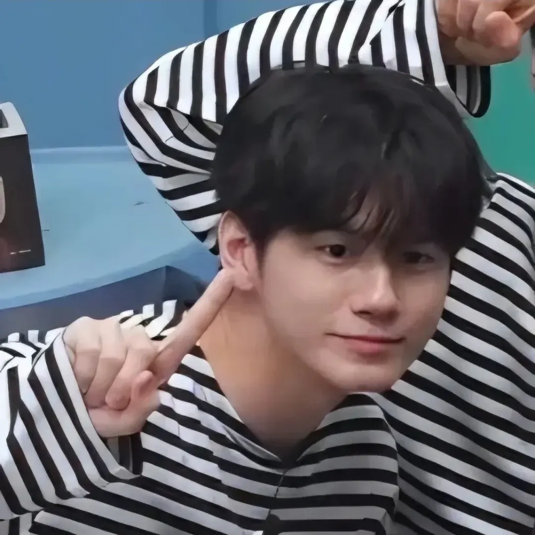 옹성우의 비하인드 컷
