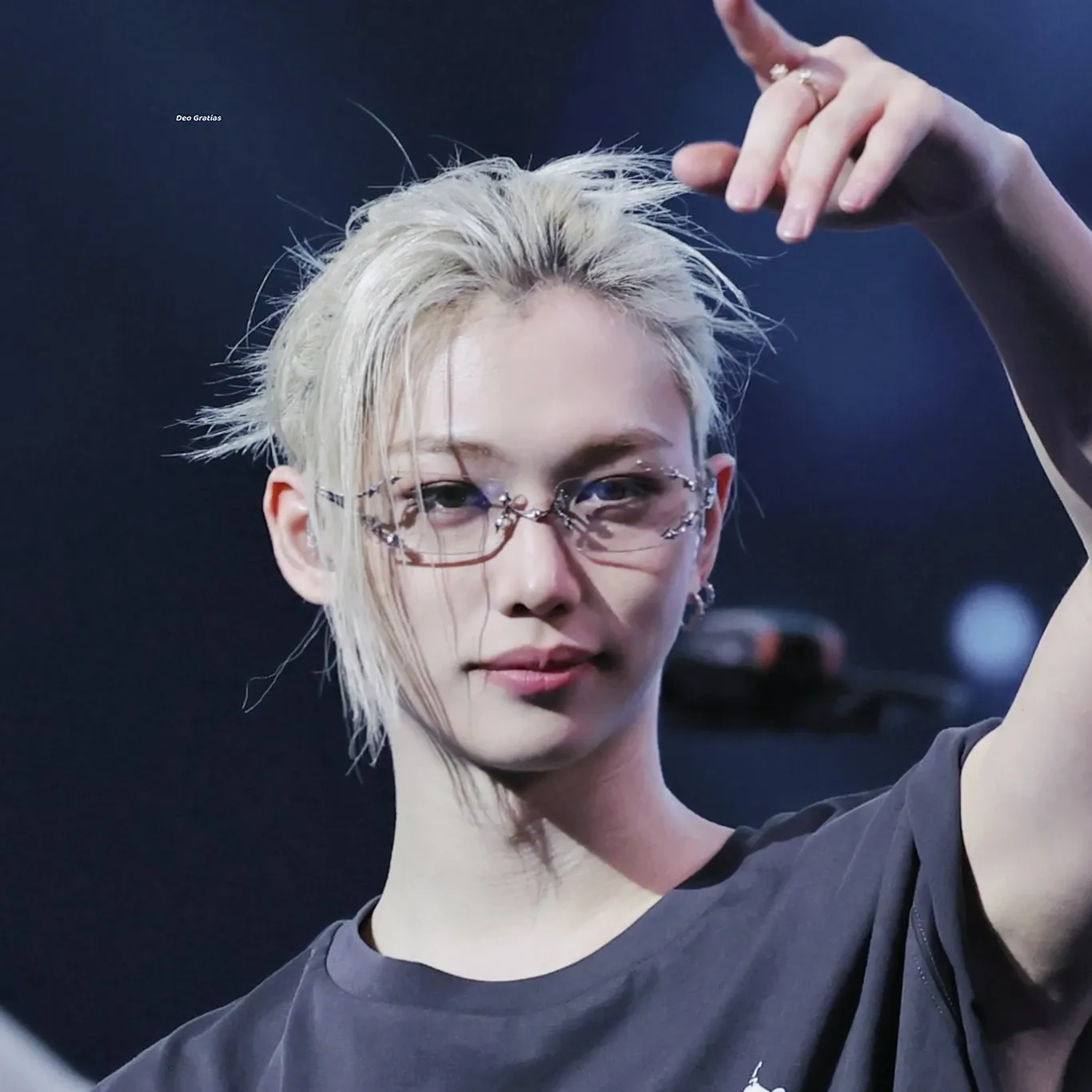 Recent activity shot of Felix (Stray Kids)